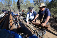 Jay Explains Drilling a Well to Dad